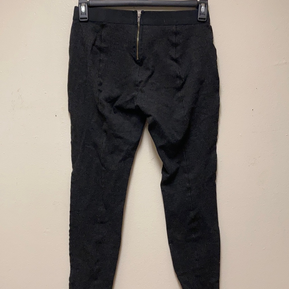 Jcrew Pixie 8R leggings gray with zipper